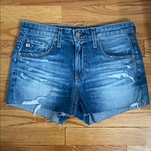 AG Brynn Ex boyfriend denim shorts- worn one time!